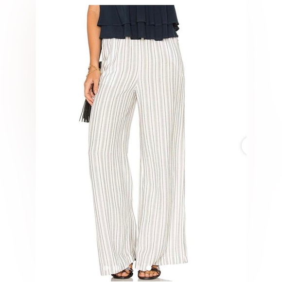 Free People Pants - Free People Women's Cotton Viscose Wide Leg Stripped  Palazzo Pants. Size XS